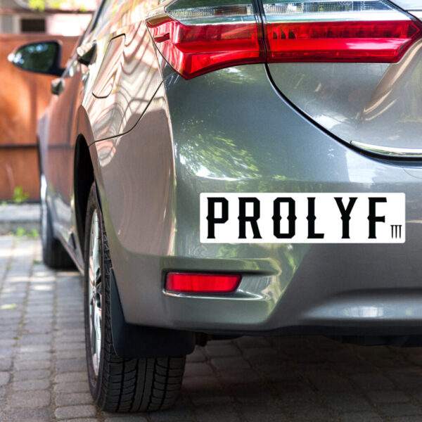 PROLYF Bubble-free stickers