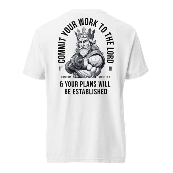 Commit your works to the Lord t-shirt