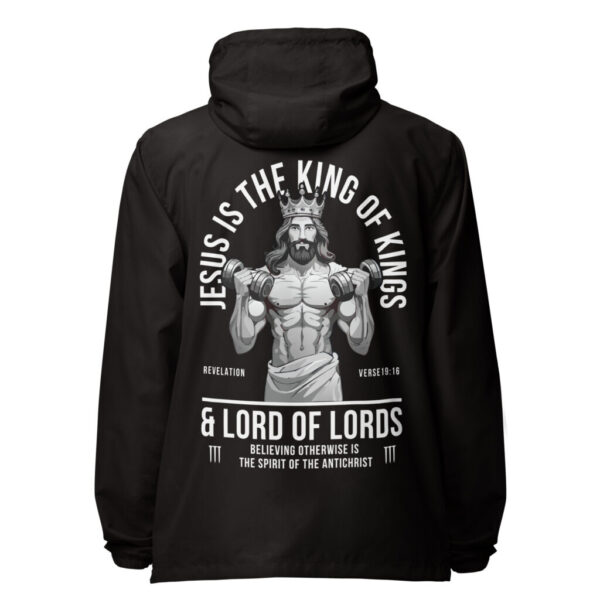 King of Kings and Lord of Lords lightweight zip up windbreaker