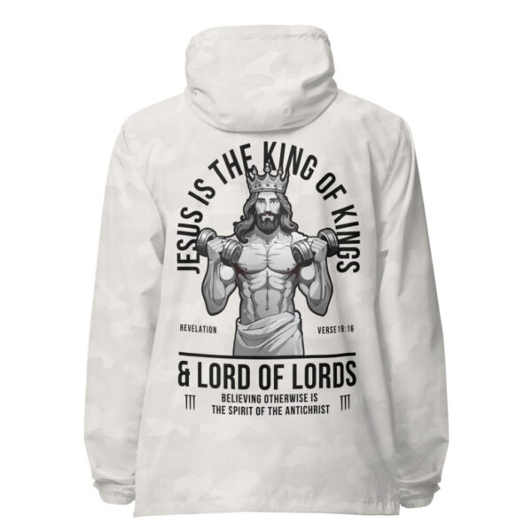 King of Kings and Lord of Lords lightweight zip up windbreaker