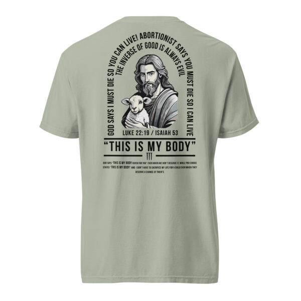 PROLYF 'This is my Body' heavyweight t-shirt