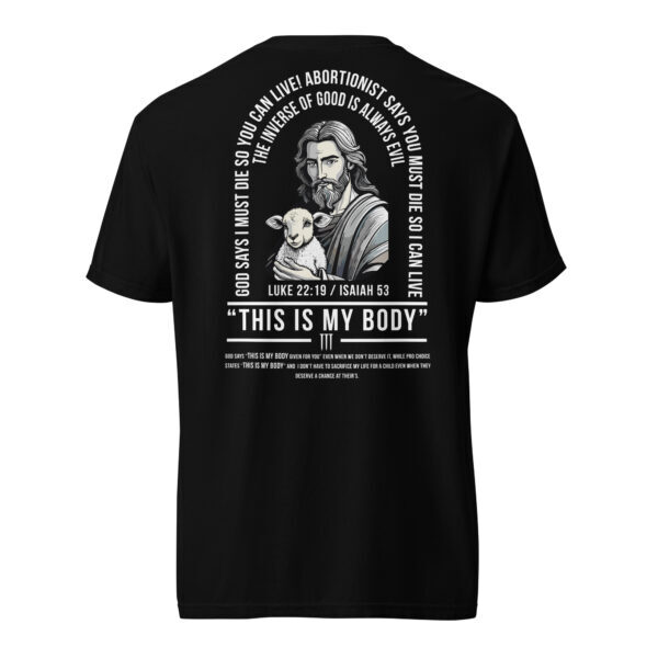 PROLYF 'This is my Body' heavyweight t-shirt