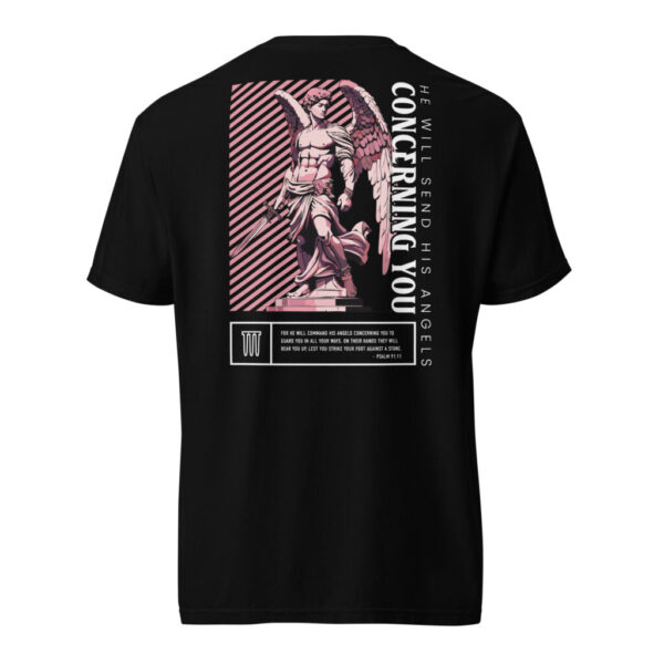 Commanding angels heavyweight t-shirt