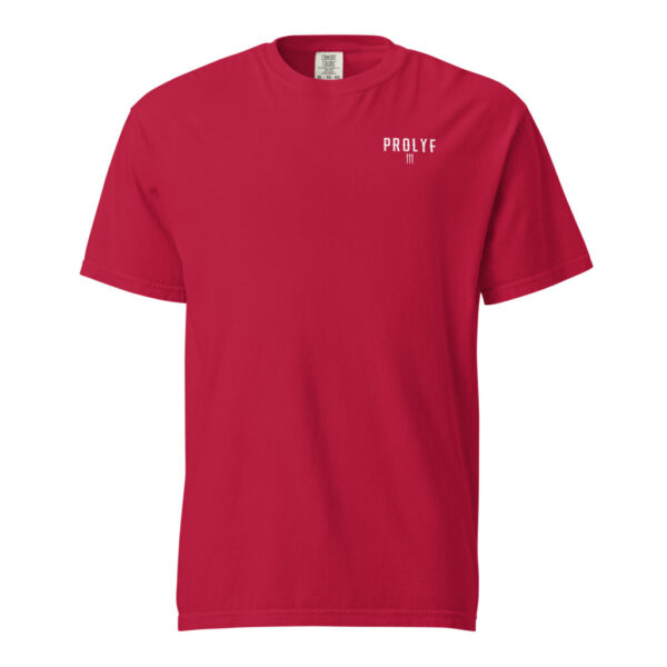 PROLYF 'He Never Forgets''  heavyweight t-shirt