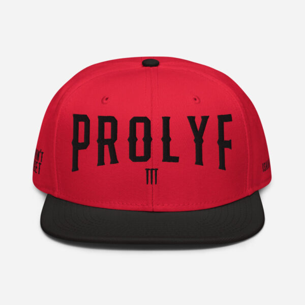 PROLYF Snapback Hat